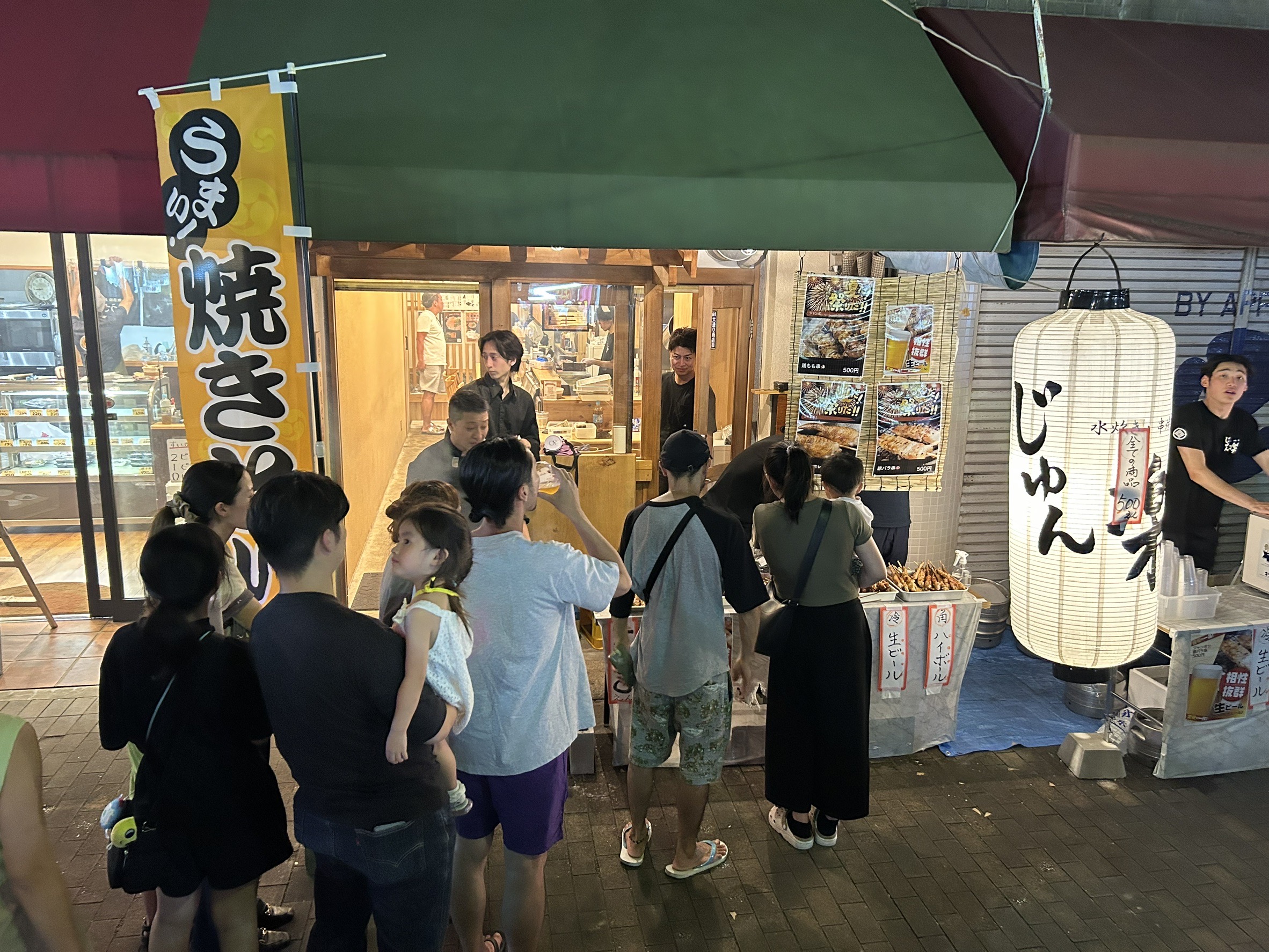 2025.7.26(土)第49回『長住まつり』じゅん楽が出店しました！